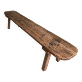 Wood bench