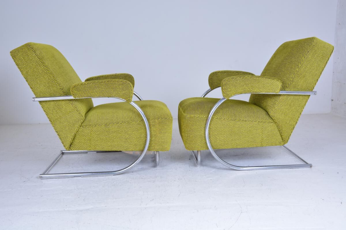 Pair of vintage armchairs from the 50s