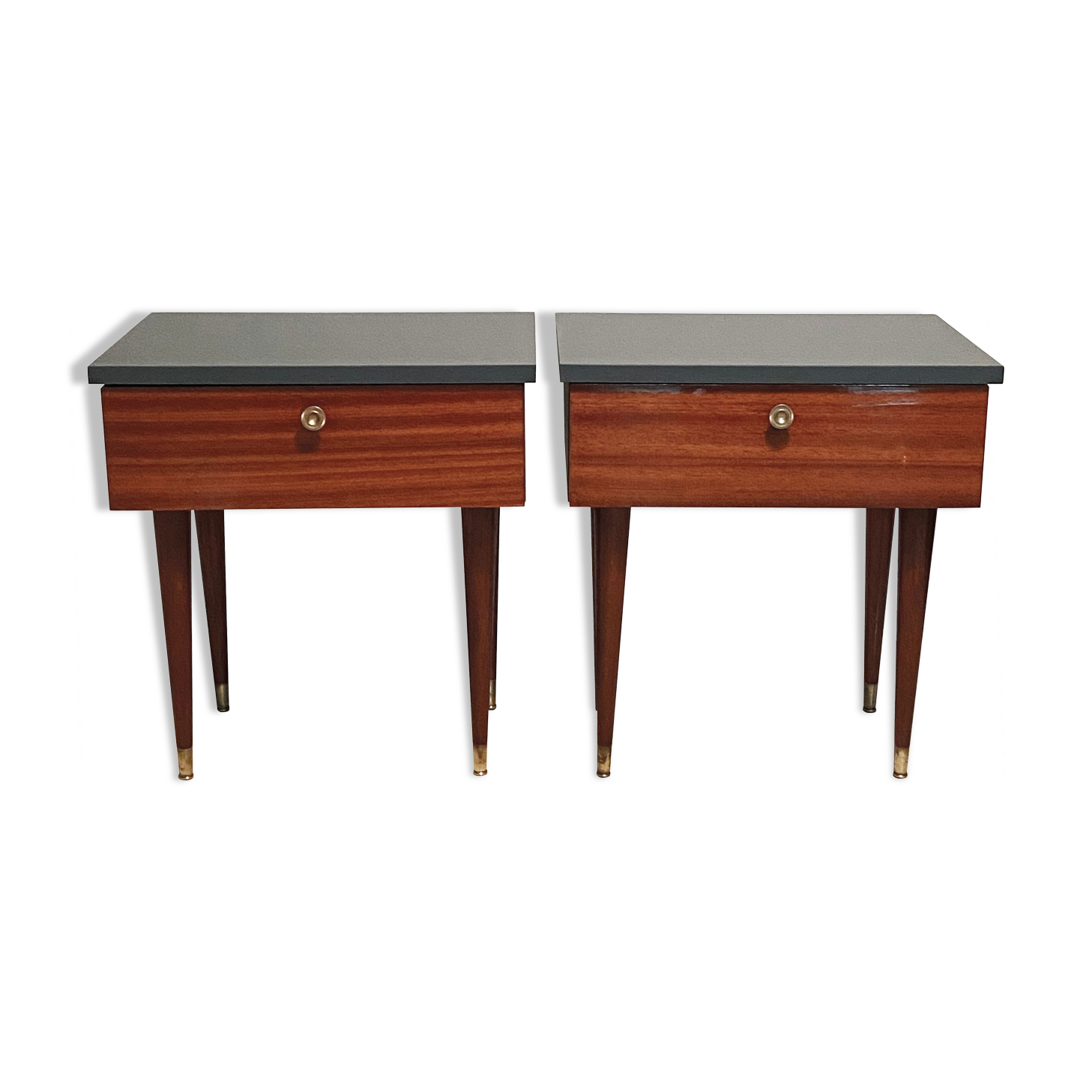 Pair of vintage bedside tables