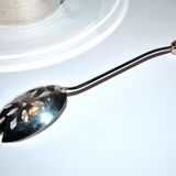 Seau à glaçon vintage en métal argenté glaceur rafraichisseur glace bar