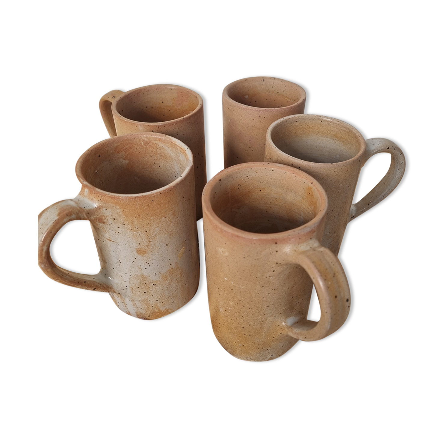 Mugs mugs mugs in vintage stoneware
