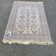 Persian braided rug Istanbul collection 120x170 burgundy ivory