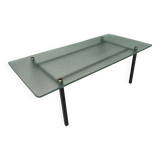 Vintage rectangular coffee table 1950