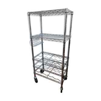 Industrial metal shelf