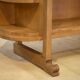 Art Deco modernist oak shelf from the 1940s.