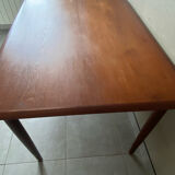 Vintage teak scandinavian signed table
