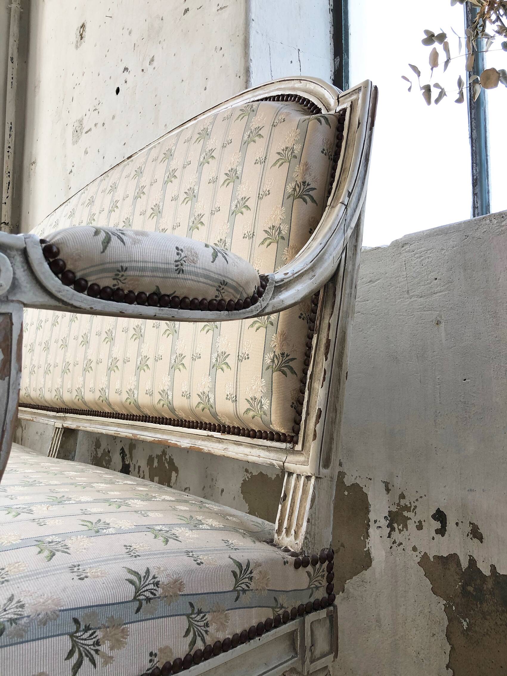 Louis XVI style bench