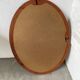 Oval cherry mirror