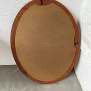 Oval cherry mirror