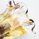 Set of 2 Brass and Muranoglass ‘Shell’ wall sconces by La Murrina
