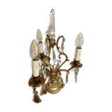 Bronze Girandole with 3 arms of lights