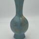Chinese porcelain vase, cetadon, with gold leaf, Jingdezhen