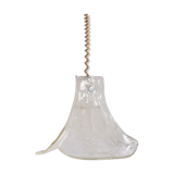 Vintage Mid-Century glass hanging lamp by J. T. Kalmar, 1960