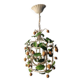 Italian Toleware chandelier from the 1960s