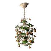 Italian Toleware chandelier from the 1960s