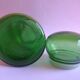 Green apothecary pot