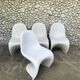 Chaises S par Verner Panton pour Herman Miller Fehlbaum Production, série de 4