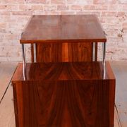 Czech Bauhaus Writing Desk in Walnut attributed to A. Lurcat for Kovona, 1920s