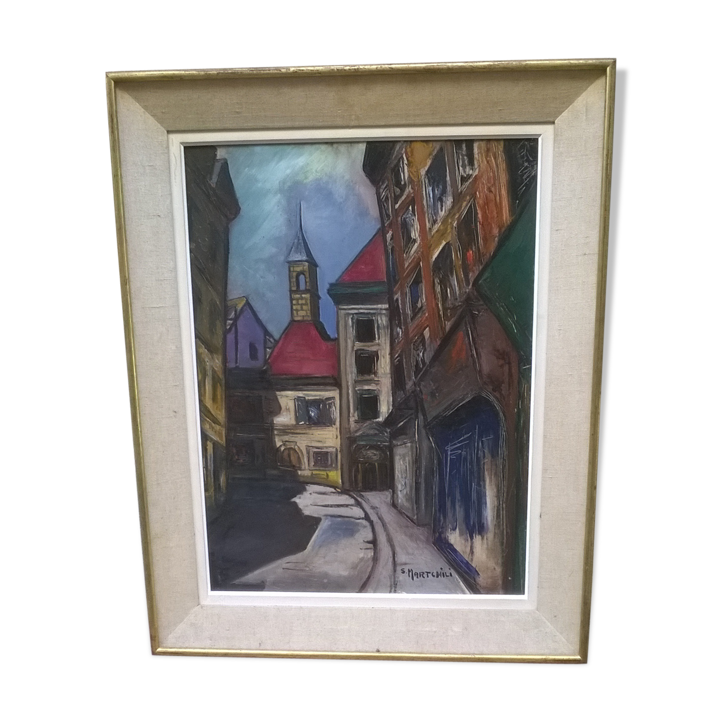 Vintage painting 1950-1960