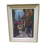 Vintage painting 1950-1960