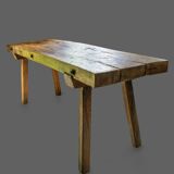 Solid oak farm table