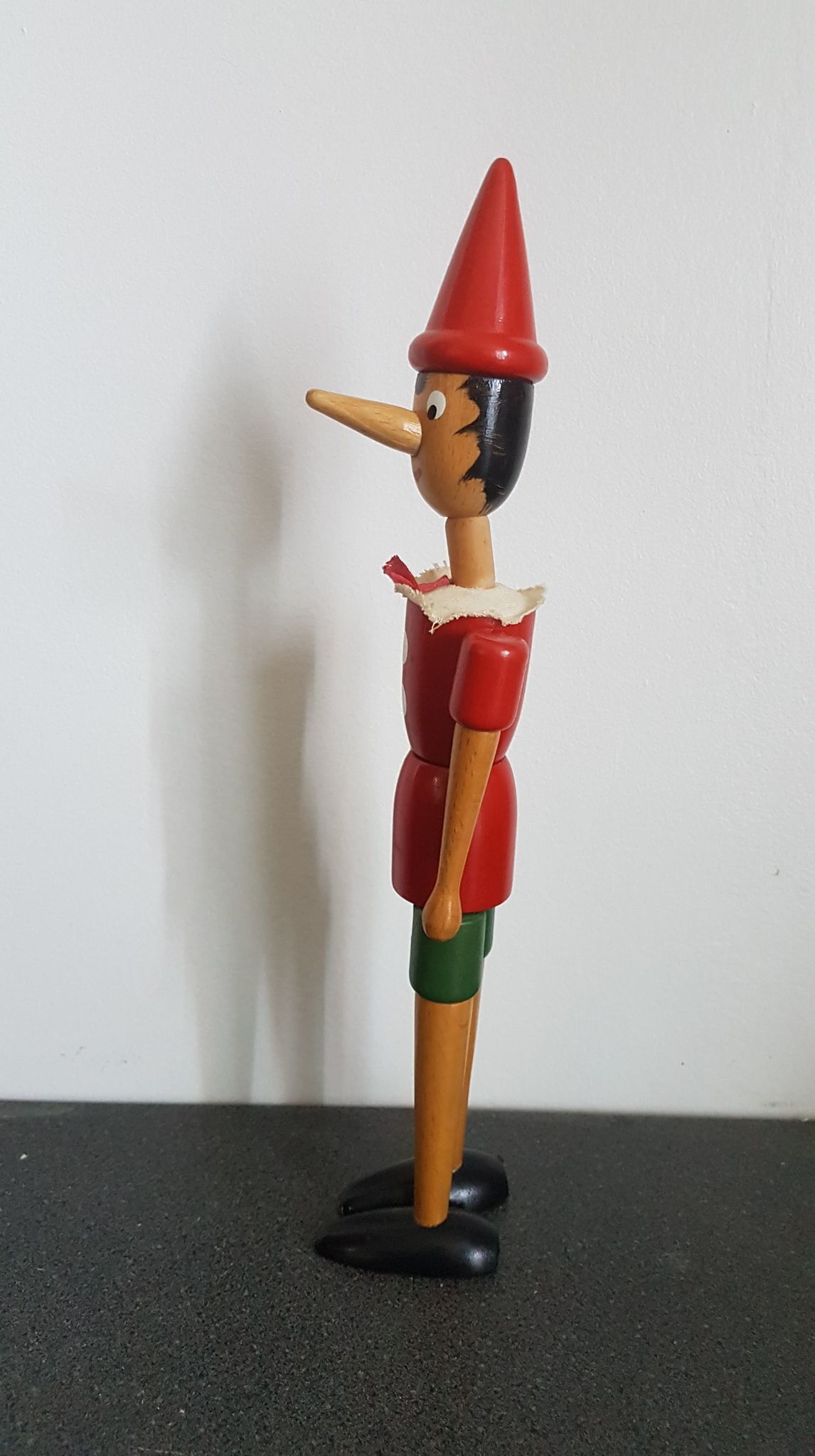 Vintage Pinocchio wooden toy