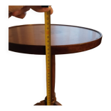 English style mahogany pedestal table