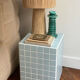 Column - sky blue/white