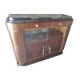 Buffet 1930 in rosewood and Portor marble