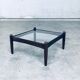 Mid-Century Modern Design Low Side Table Set, Sweden, 1960s, Set of 2