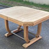 125cm hexagonal extendable art deco table