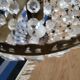Lustre montgolfiere a pampilles