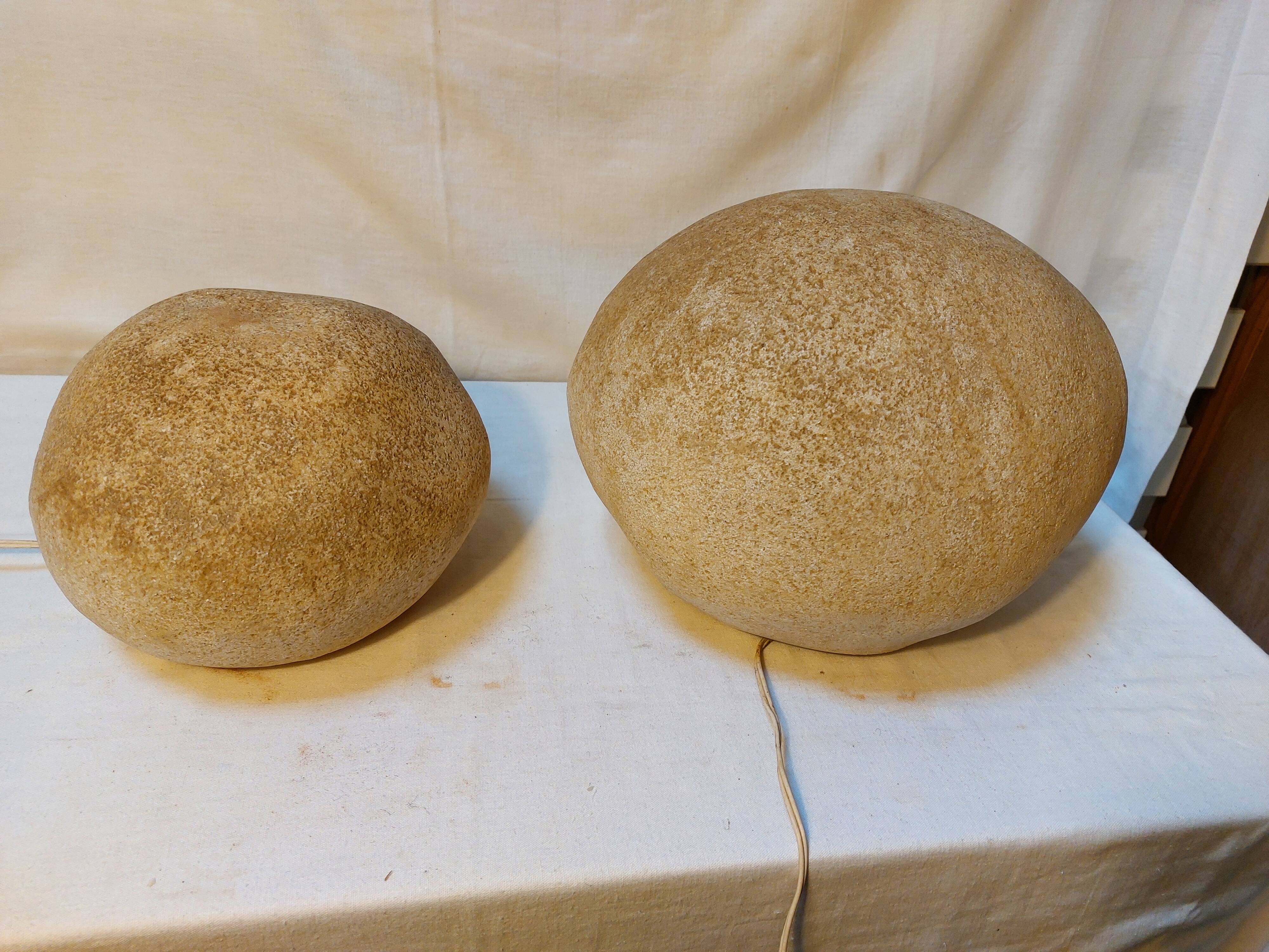 Pair of Dora lamps by André Cazenave for Atelier A - 1970s