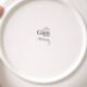 Large decorative plate Gien – French earthenware – multicoloured flowers – Ø 30