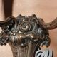 Paire d'appliques en bronze argenté 1900