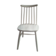 Chaise scandinave dossier barreaux