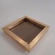 Vintage brass empty/centerpiece with engraved signature by Romeo Rega