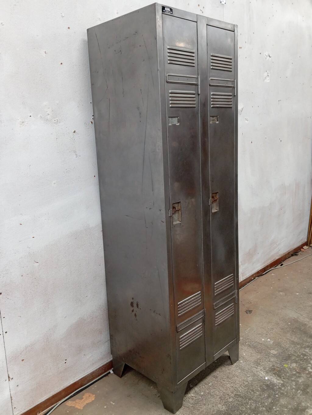 1950s stripped industrial wardrobe
