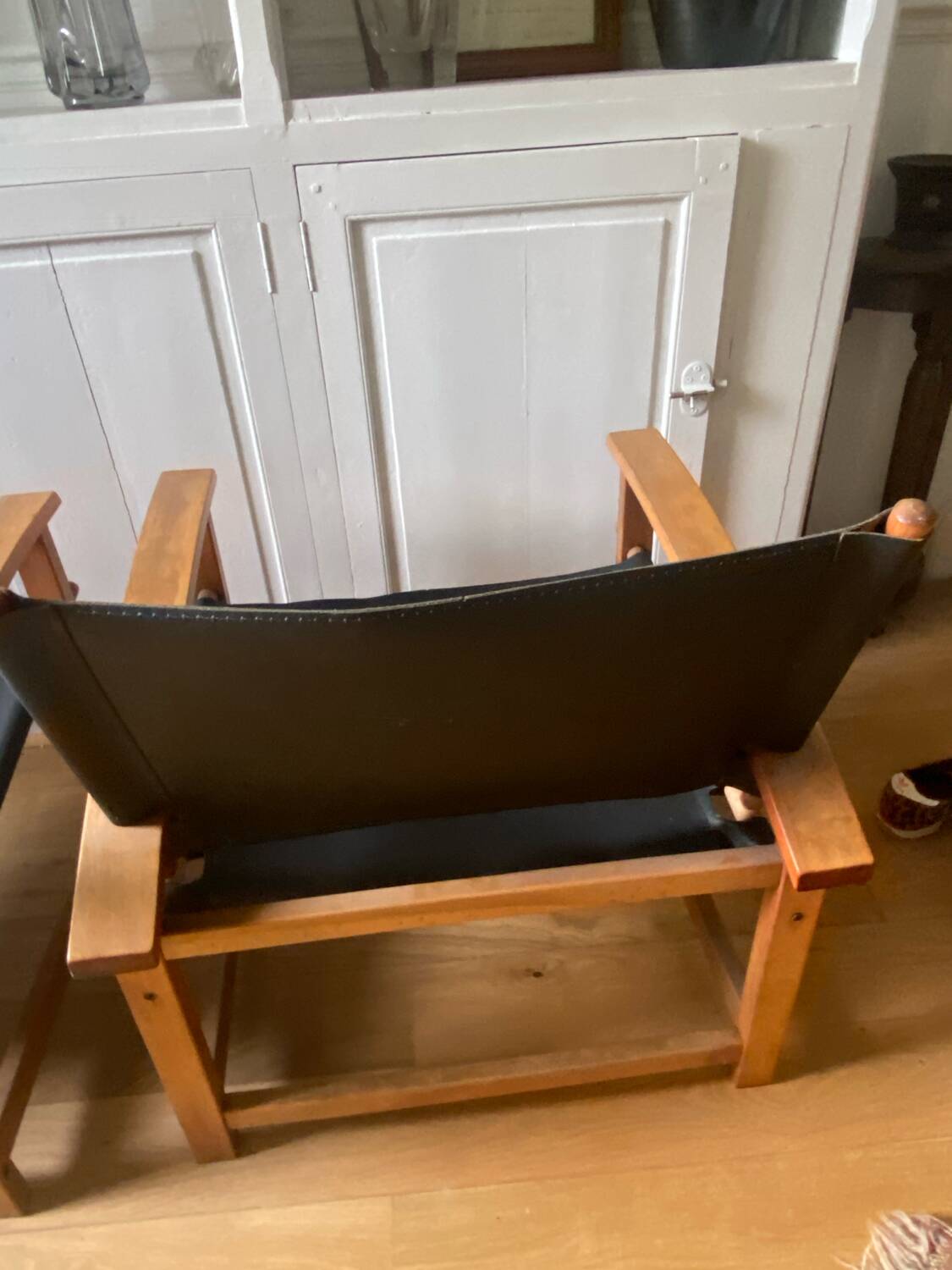 Paire de fauteuils « safari « vintage HYLLINGE MŌBLER