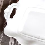 Limoges porcelain asparagus dish