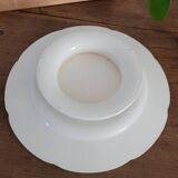 Gien footed plate