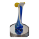 Murano Calla Lily Blown Glass Vase 60s-70s