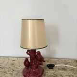 Ceramic bird lamp