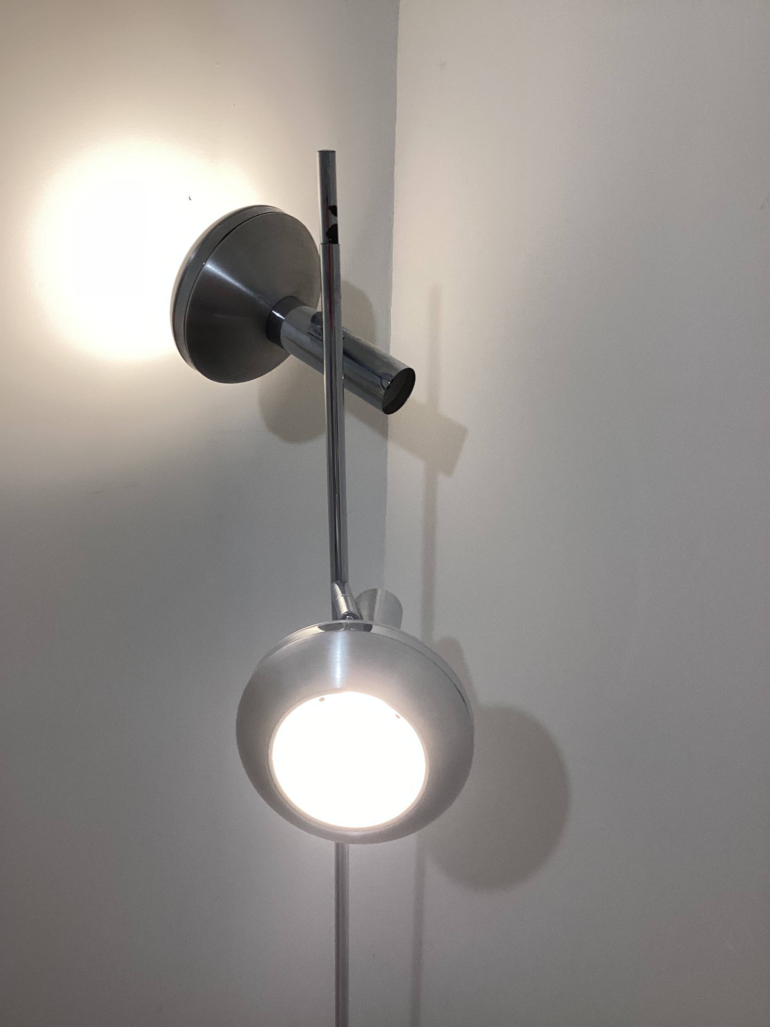 Vintage floor lamp 1970, signed OMI