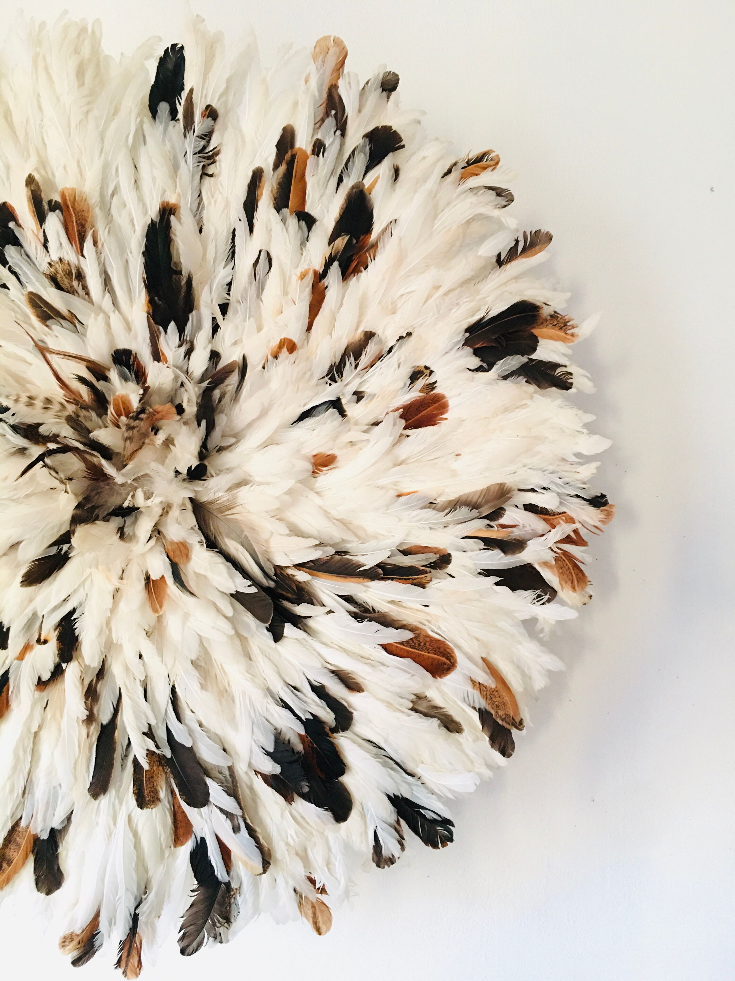 Speckled white jujuhat 65 cm