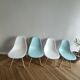 Lot de 4 chaises de Charles & Ray Eames pour Herman Miller