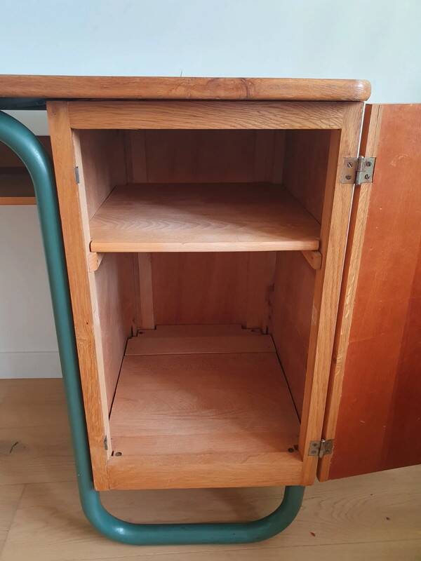 Vintage boarding school office