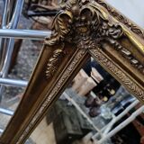 Old gilded mirror