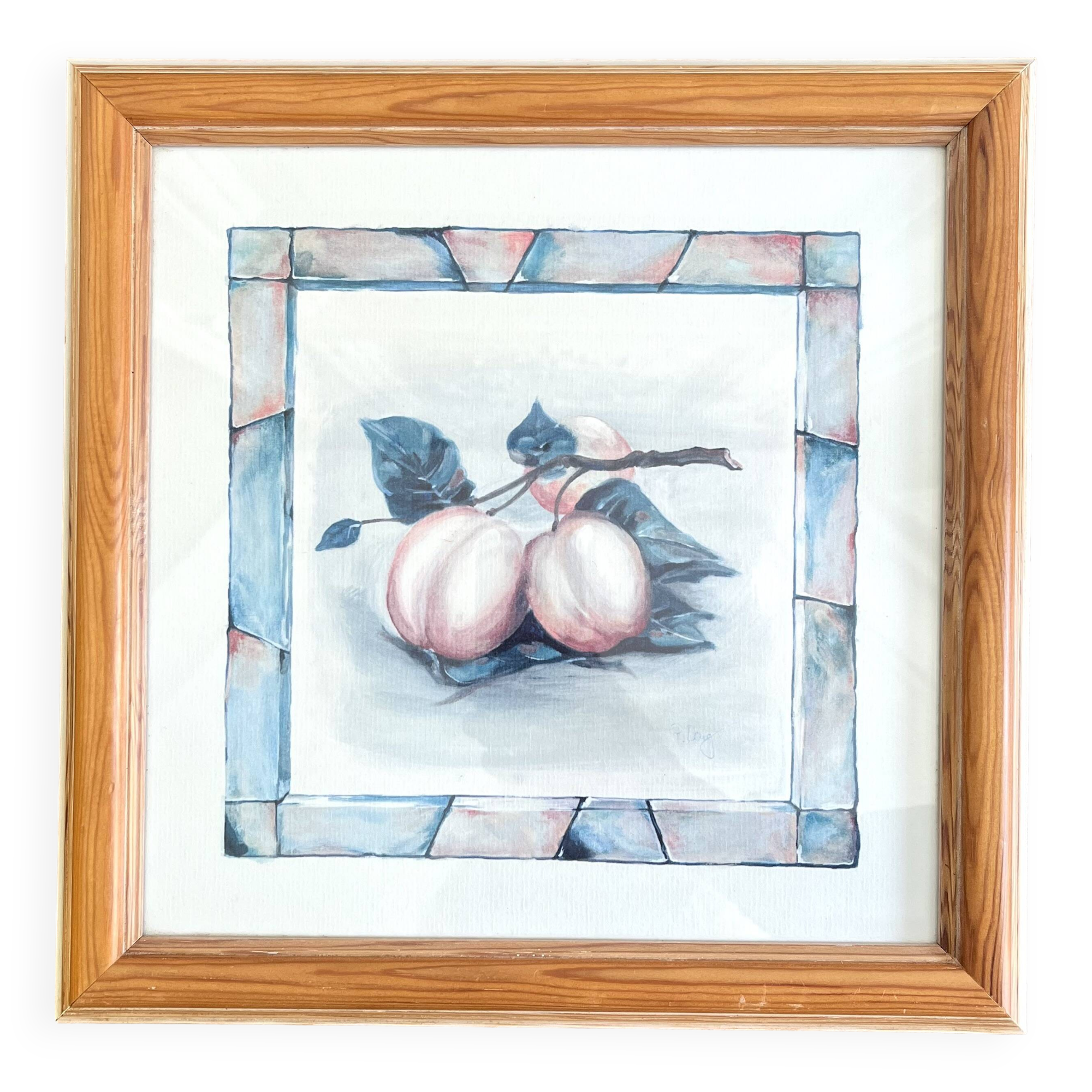 Illustration pêches