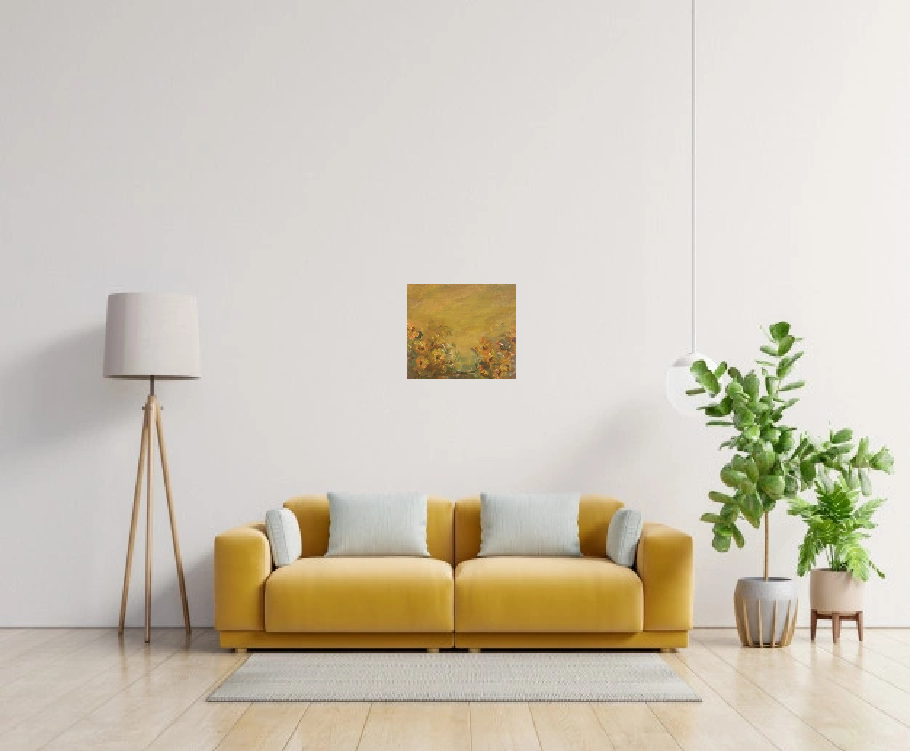 Original "morning of plenty" flower chart signed with its certificate